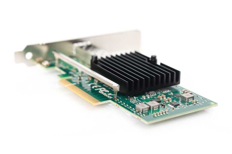 CARTE RESEAU SINGLE PORT 10G SFP PCIe – DIGITUS