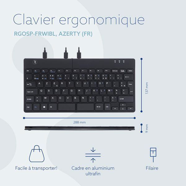 Clavier QWERTY Italien Pour Gateway NS51I - KB.I170G.214 - NEUF (ouvert)