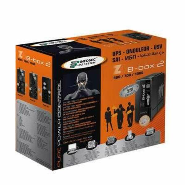 Onduleur INFOSEC X1+ 500 VA - Protection Alimentation Line Interactive