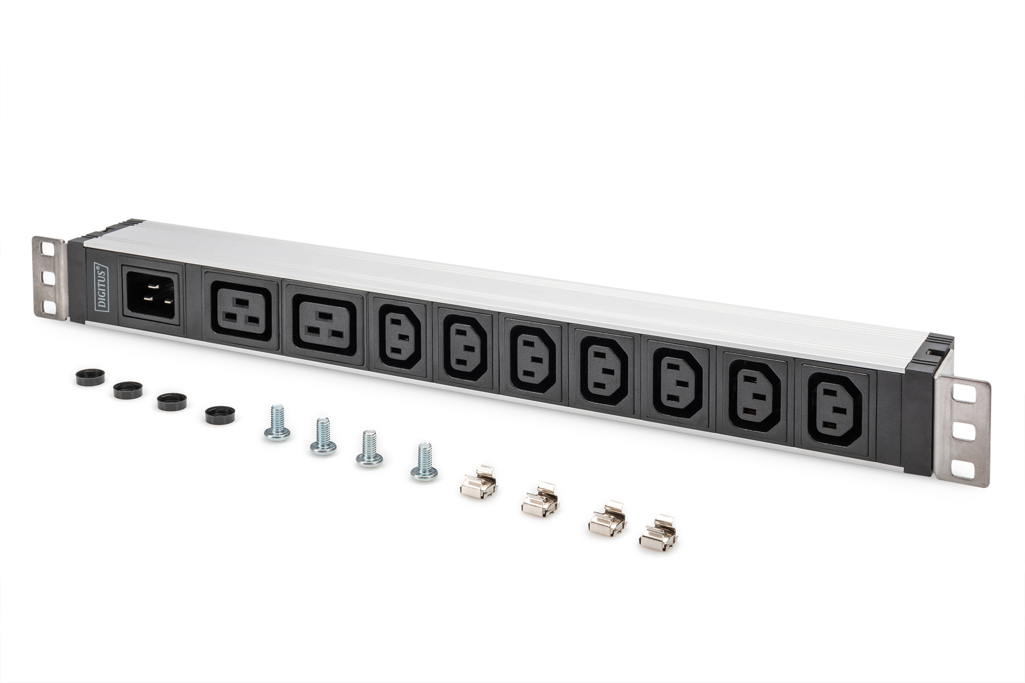 Prises De Distribution: Bloc Multiprise 9 Contacts Avec Interrupteur  Secteur Lumineux, Le Noir (Barres D'Alimentation Commuta[H951]