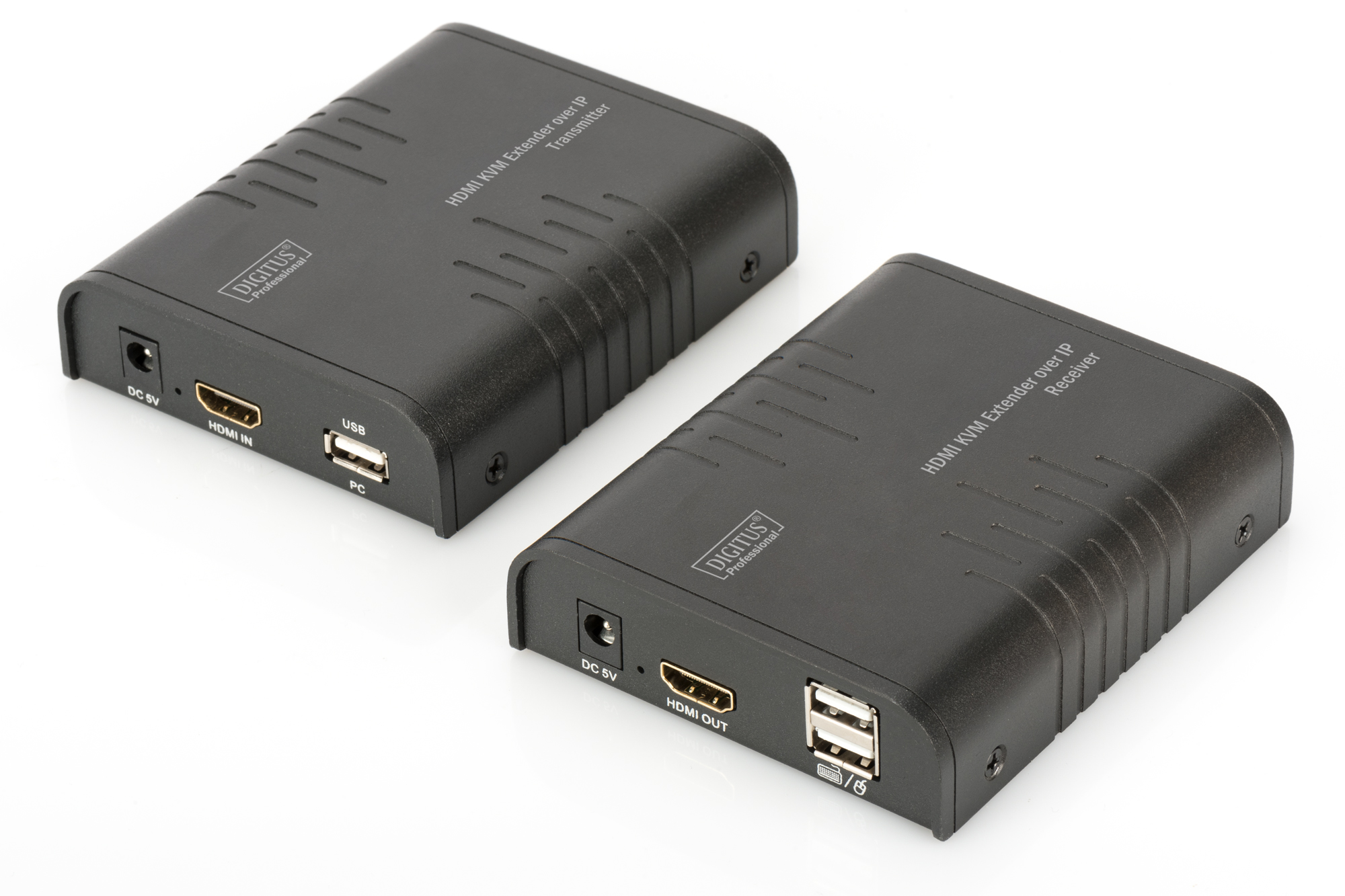 Rallonge HDMI KVM par IP, kit - DIGITUS